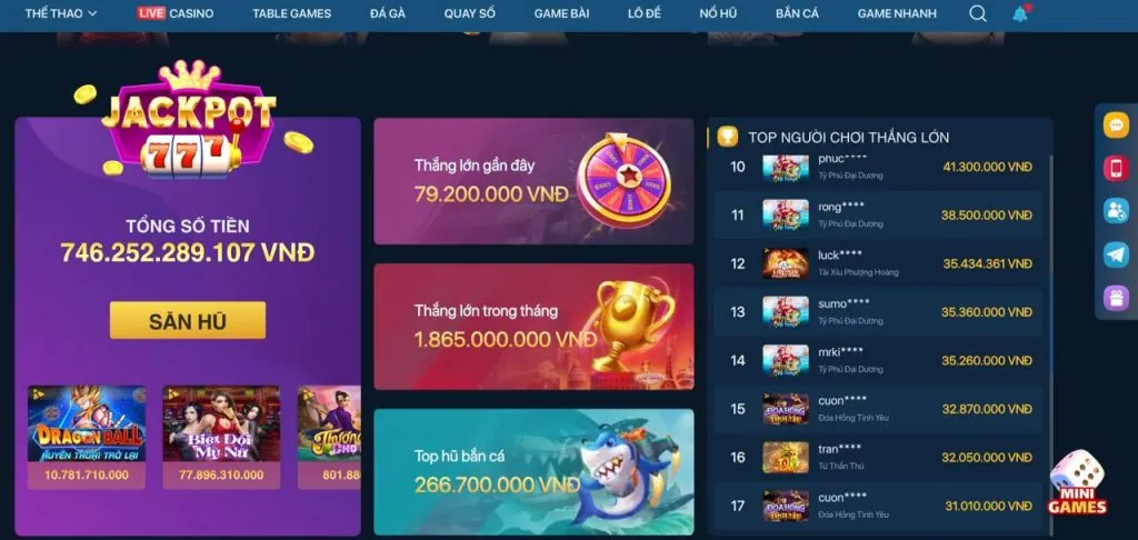Đa dạng các môn thể thao tại go789